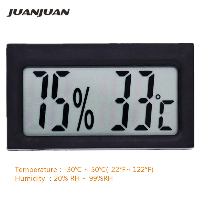 High-accuracy LCD Thermometer Hygrometer Electronic Temperature Humidity Meter Indoor -30C~50C  Detector  termometer 20%RH~99%RH