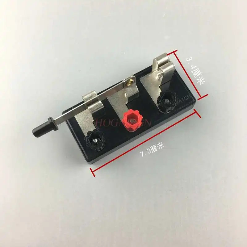 

Single pole double throw switch physics circuit line switch teaching equipment for junior high school and high school laboratory