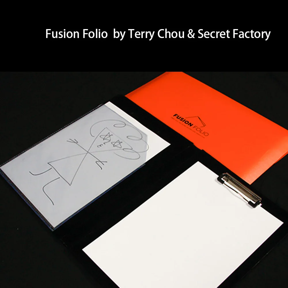 

Fusion Folio (Gimmicks and Online Instructions) Magic Tricks Stage Close Up Magia Mentalism Illusion Gimmick Props Magicinas