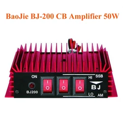 BaoJie bj-BJ-200 50W CB Radio Amplificatore di Potenza HF Amplificatore 3-30 MHz AM/FM/SSB/CW Walkie Talkie CB Amplificatore