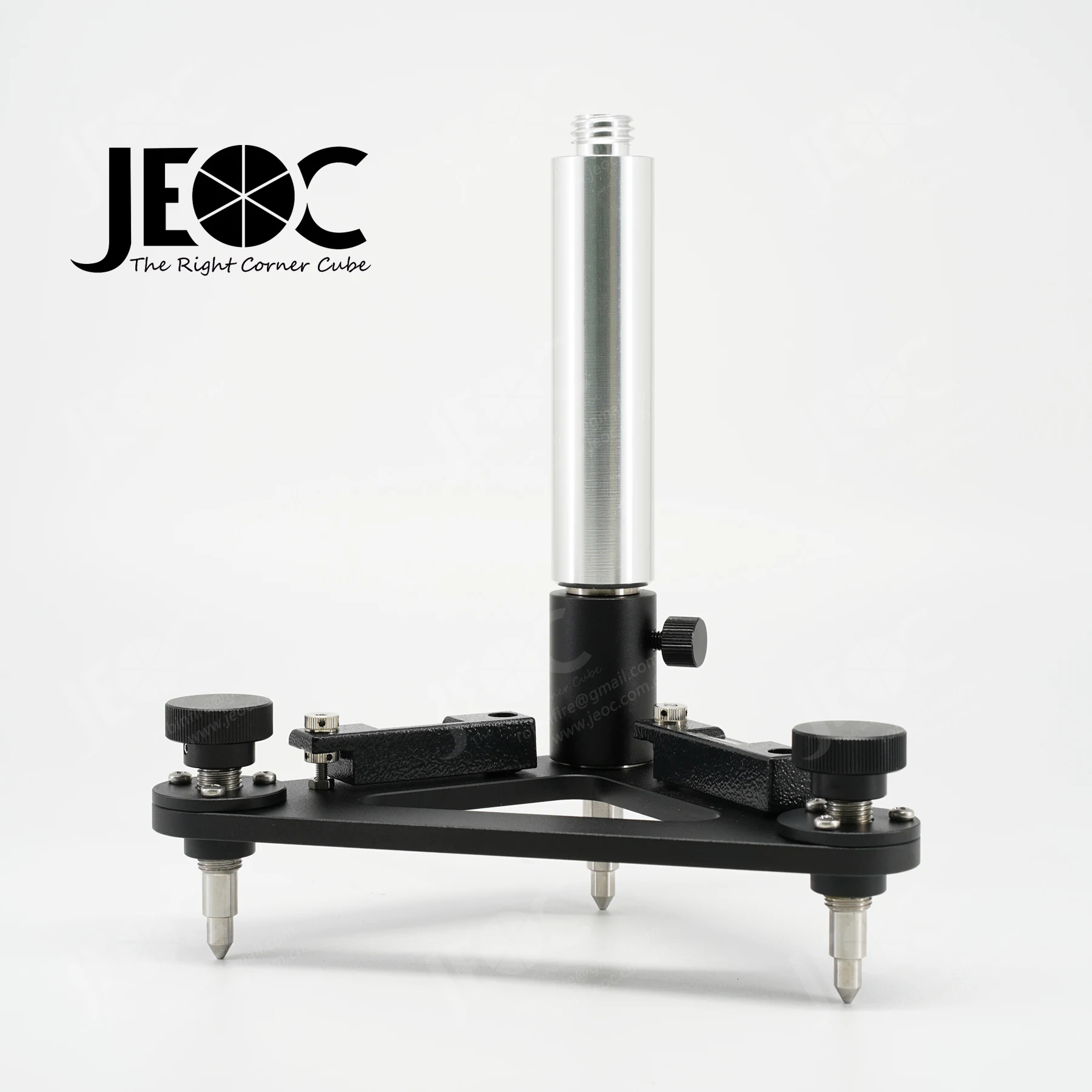 JEOC Tribrach Set with extension Rod for Prism and Tablet, Land Surveying Accessories.