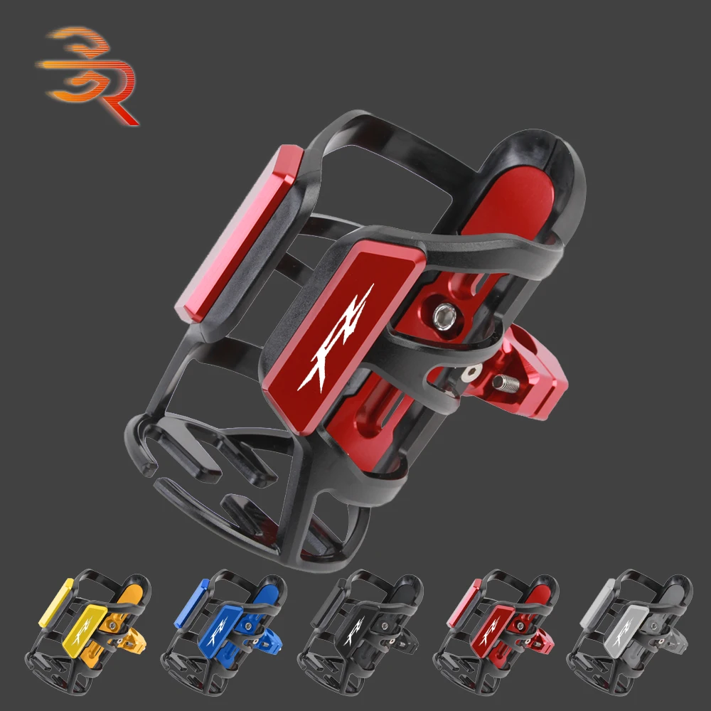 Water Bottle Drink Cup Holder Aluminum + POM Motorcycle Accessories For Yamaha FZ/FZS FI V3 FZ-X 150 250 FZ16 2008-2020 2021
