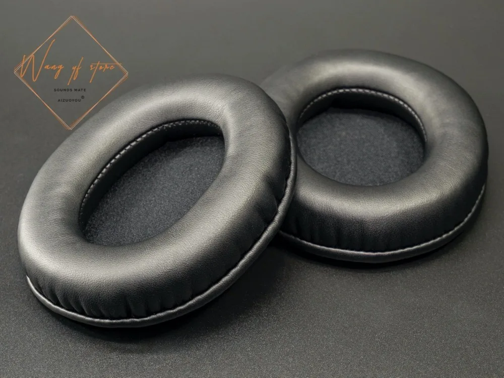 Oval Ellipse Egg Shape Soft Leather Ear Pads Foam Cushion For Technics RP-F600 Headphone Perfect Quality, Not Cheap Version