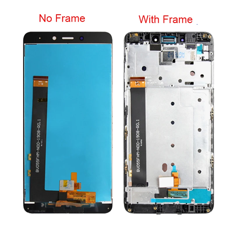 10 Touch  LCD For Xiaomi Redmi Note 4 Display With Frame Touch Screen Assembly For Redmi Note 4 Helio X20 LCD Screen