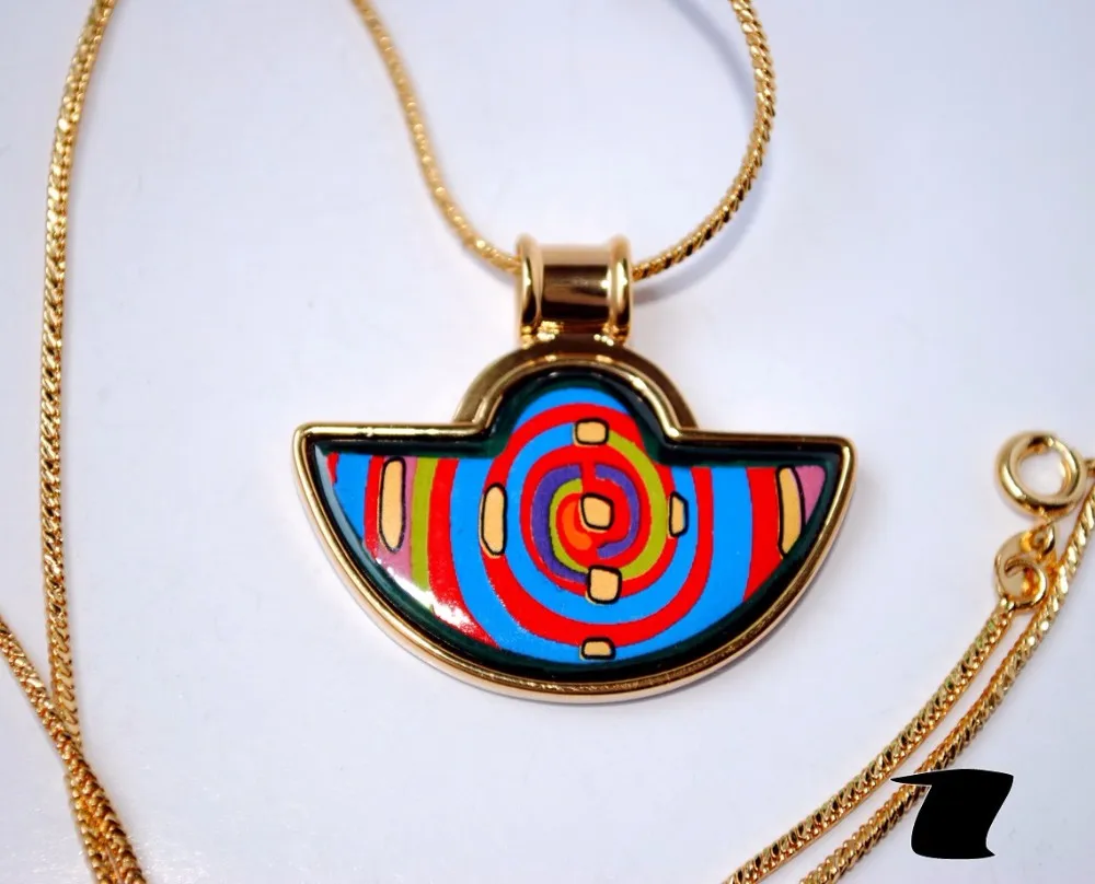 

Enamel Pendant European and American style cloisonne process