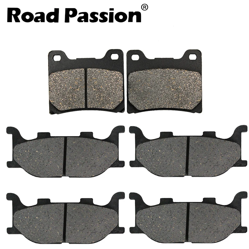 Motorcycle 3 Pairs Front and Rear Brake Pads for Yamaha XVS1100 Dragstar 1999-2004 XVS 1100 A Dragstar Classic 2000-2007