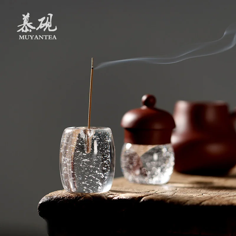 zen coloured glaze incense inserted cover set manually tea kungfu tea set with zero recommended tureen lid frame