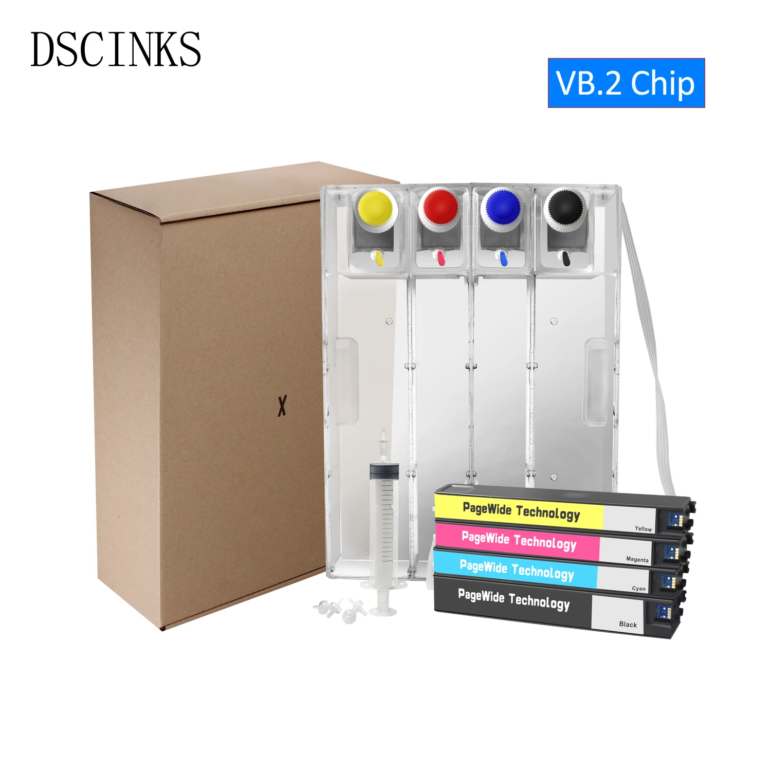 970 971 empty CISS Continuous ink supply system For HP officejet pro X451dn X551dw X476dn X576dw CISS with permanent chip