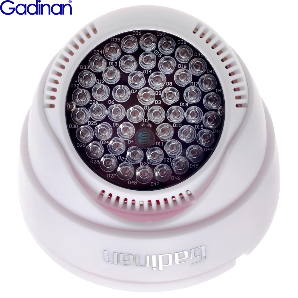 Gadinan 12V 48pcs IR 60 Degrees Bulbs CCTV Led Board 850nm Infrared Assist LED Lamp For CCTV Security Surveillance IP Cameras