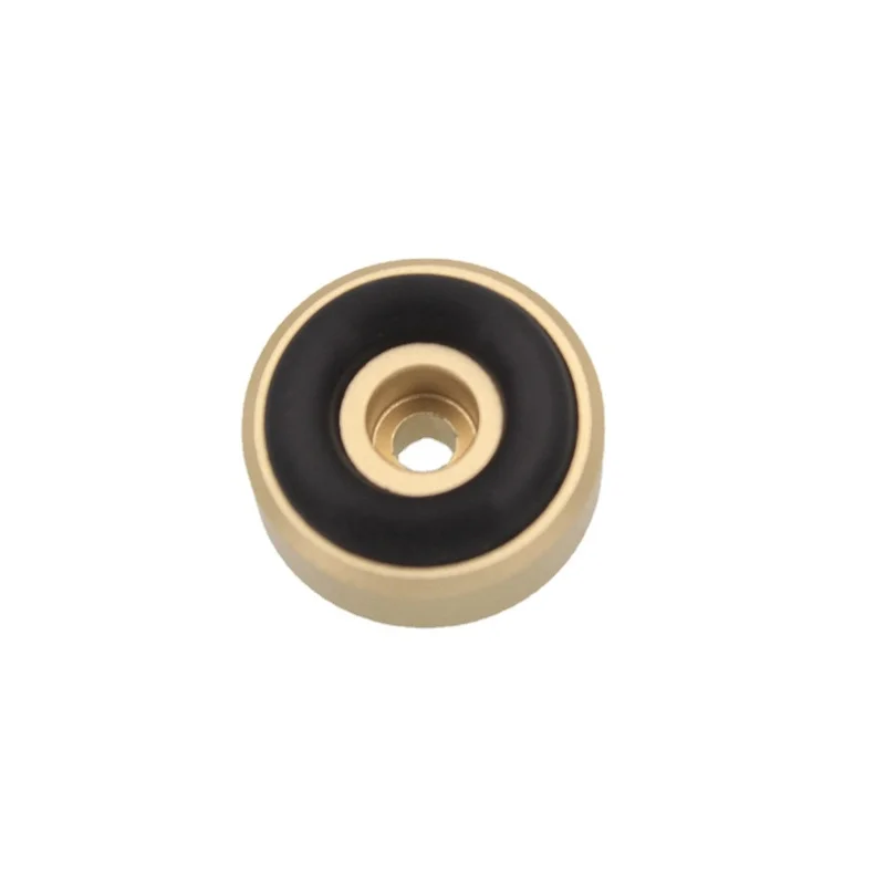 1/4/8PCS Aluminum Speaker Spikes Stand Feet Pad Rubber Buffer Floor Foot Nail for DAC Audio Sound Computer Case Repair Parts