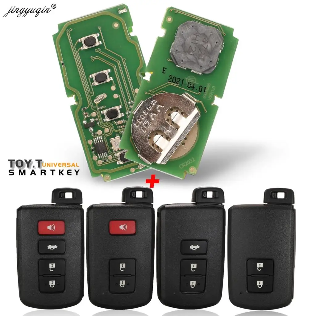 Jingyuqin Xhorse VVDI XM38 uniwersalny klucz zdalny 8A/4D inteligentny Keyless dla Toyota Plus Max VVDI2 VVDI Mini wsparcie odnów i przepisz