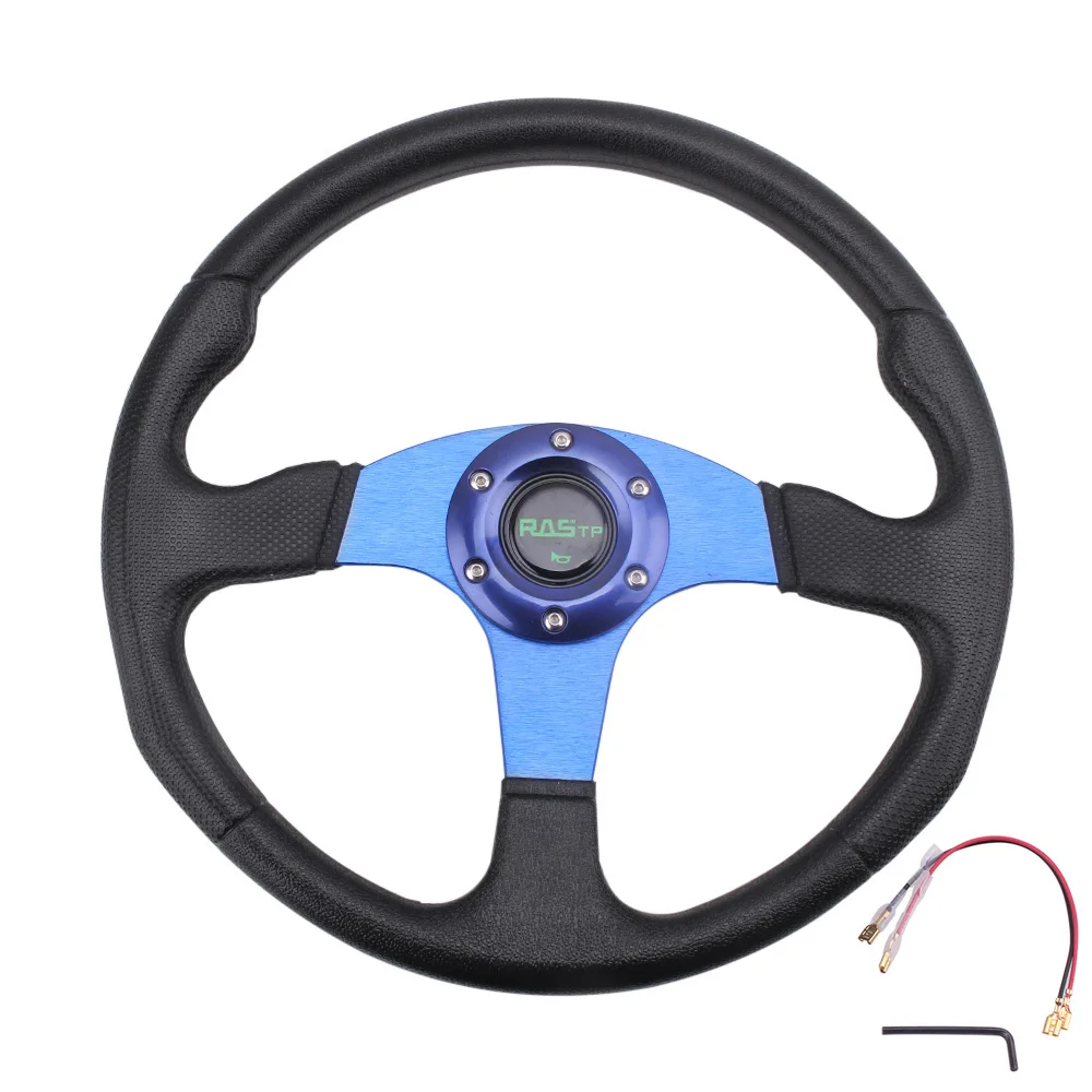 Rastp-カースポーツステアリングホイール,レーシングタイプ,高品質