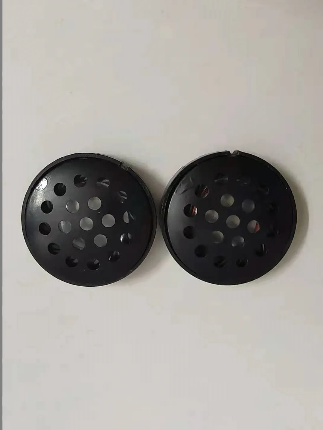 Hifi 27MM Headphone Speaker Driver atas telinga Headset dengan logam Mesh penutup Earphone suku cadang perbaikan 32ohm 110DB produk baru 2 buah