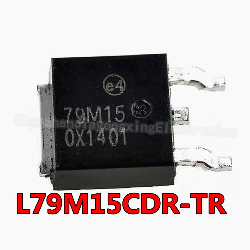 10PCS/LOT  L79M15CDR-TR 79M15 7915 TO-252 79M15G  New original spot hot sale