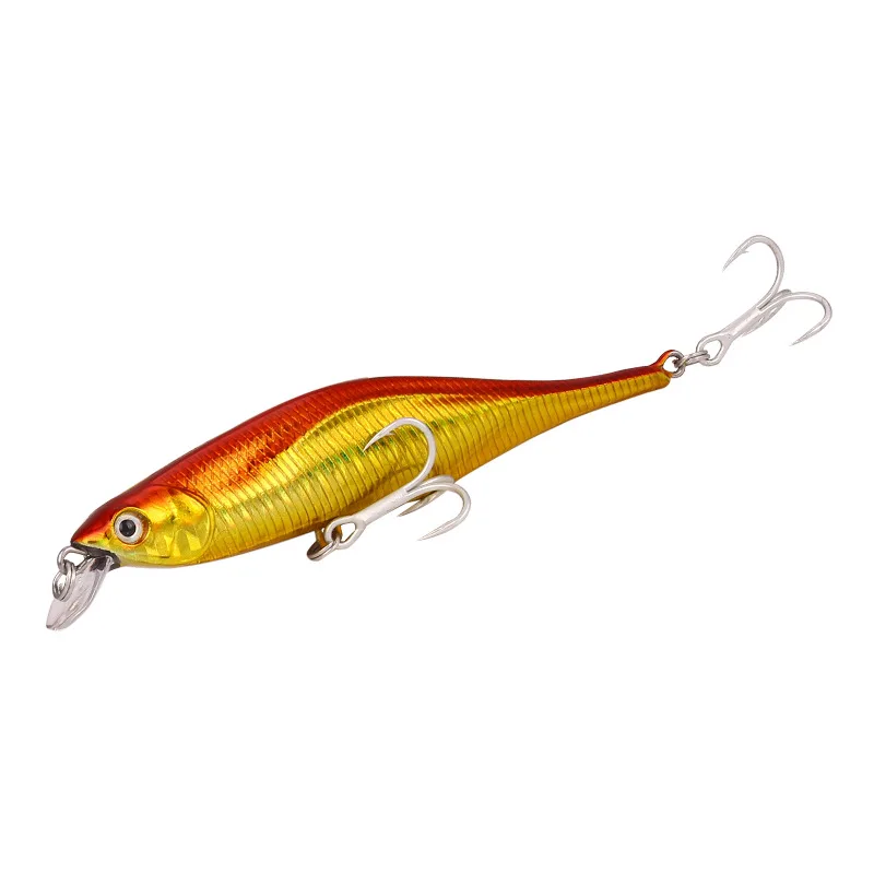 Sinking Minnow Wobblers Fishing 110mm 12g Artificial Bait Trout Lure Hard Plastic Jerkbait Crankbait Bass Lures Fishing Tackle