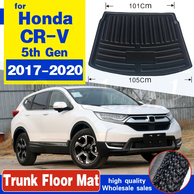 For Honda CRV CR-V 2017 2018 2019 2020 Upper Deck Position Trunk Rear Cargo Boot Liner Mat Floor Tray Mud Kick Carpet Protector