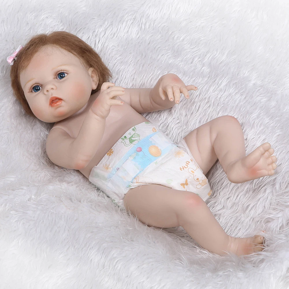 55cm bonecas reborn realista completa silicone menina bby boneca com brinquedos de pelúcia bonito vivo bonecas do bebê como meninas playmate presente