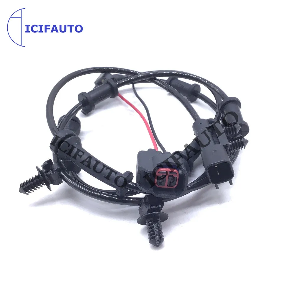 ABS Wheel Speed Sensor Front Left / Right Plug Pigtail Connector Wire For Jeep Wrangler JK  52060156AD  68003281AA 68003281AB