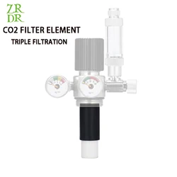 ZRDR aquarium CO2 gas cylinder generator filter element filter tube fish tank CO2 carbon fiber filter element accessories