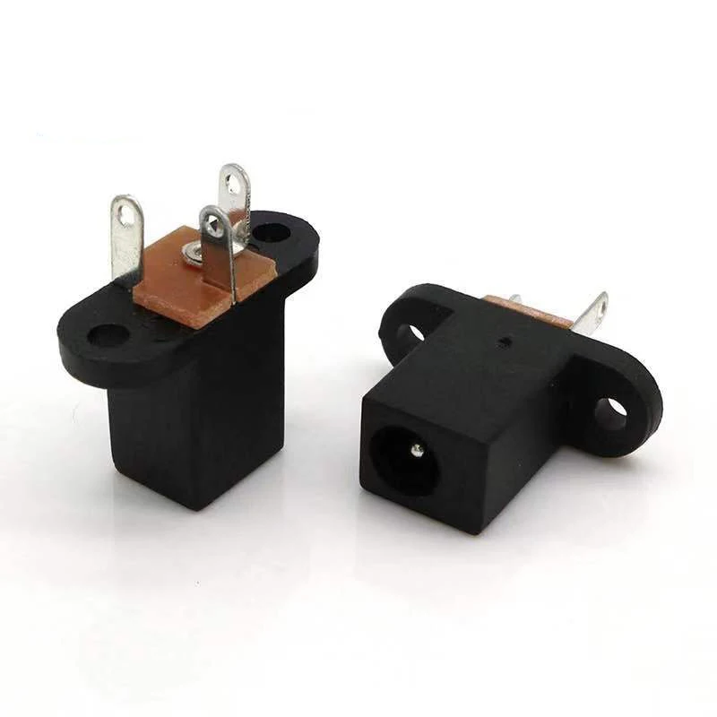 10 Chiếc DC-008 DC Ổ Cắm Cổng Kết Nối Nguồn Điện Cung Cấp Nữ Điện Kết Nối Jack 3pin
