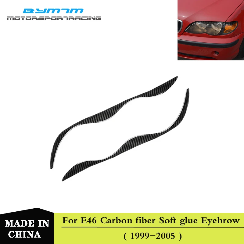 

Real Carbon fiber Eyebrow For BMW 3 Series E46