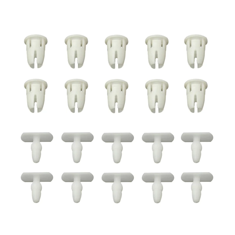 20pcs Auto Fastener Clips Side Skirt Door Sill Card Panel Linning Repair Trim Clips For Mercedes/Benz