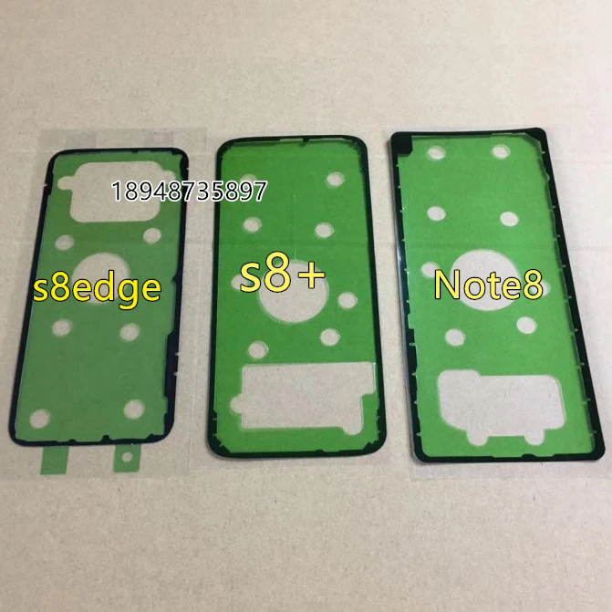 For Samsung Galaxy S8 S9 S10 Plus S10E Note 8 9 10 Phone Housing Frame Back Glass Glue Adhesive Battery Cover Tape Sticker