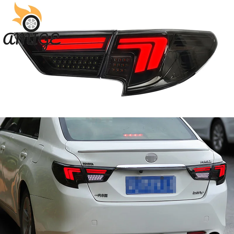 

Car LED Taillights Rear Fog Lamps For Toyota Mark X 2013 2014 2015 2016 - 2018 2019 Tail Light Back Lamp Brake Light Reflector