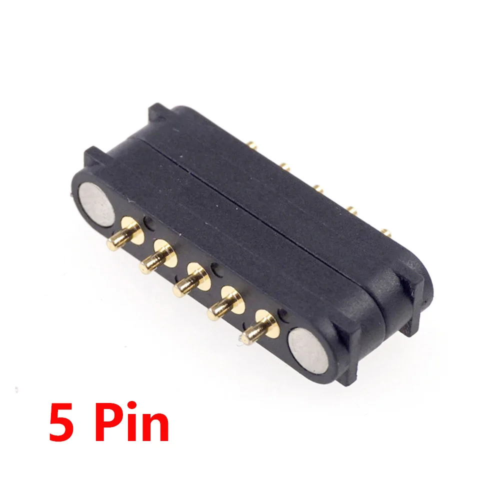 

1-10 шт., магнитный разъем Pogopin, 2,54 мм