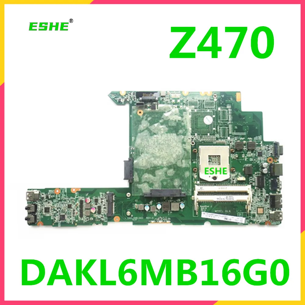 

Original for Lenovo Z470 laptop motherboard Z470 DAKL6MB16G0 100% Fully Tested High quality