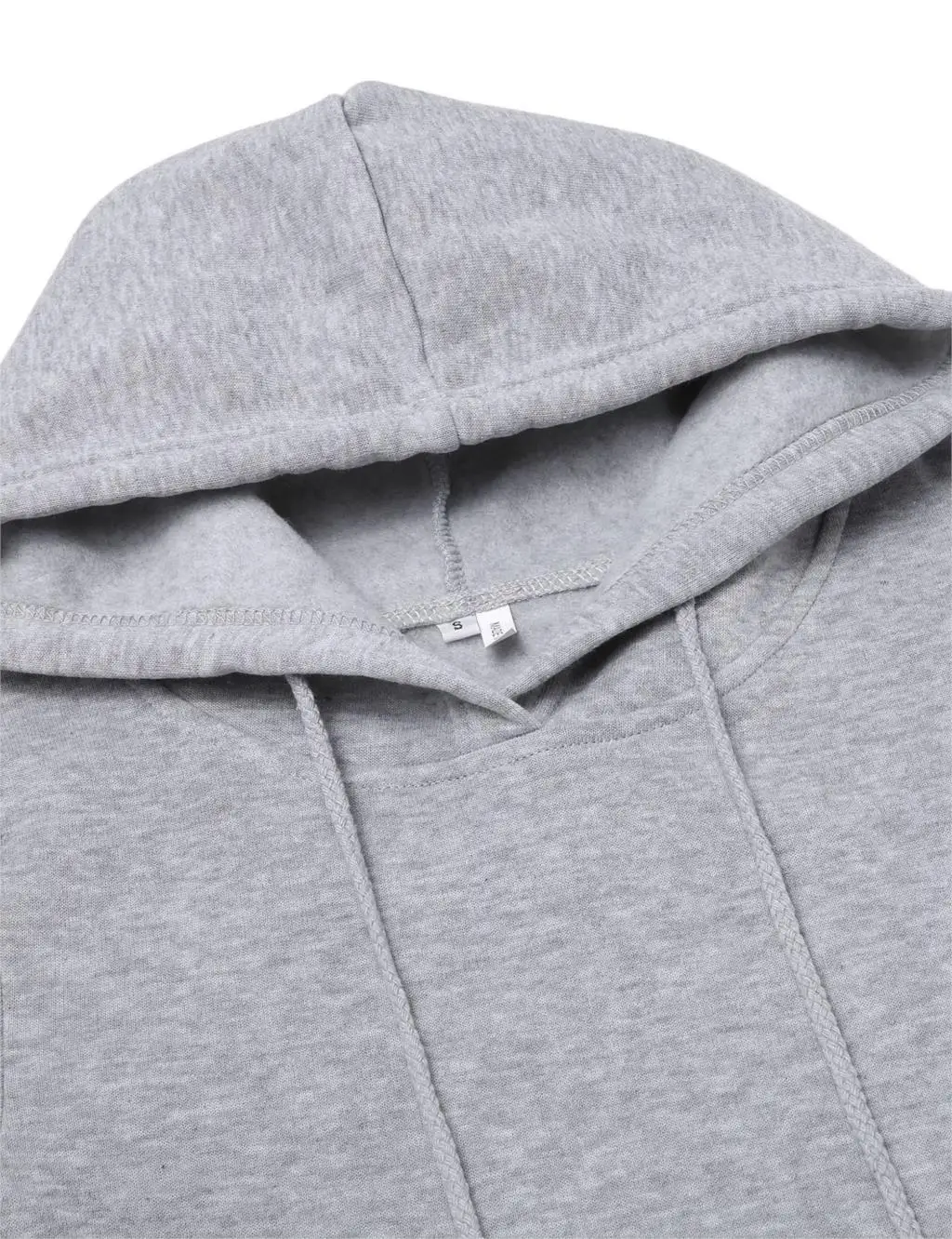 Women long Hooded Sweatshirts Dress 