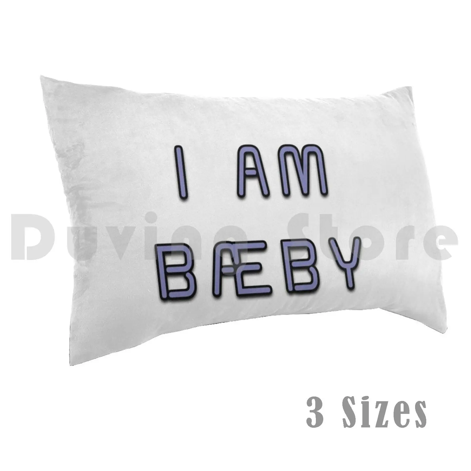 I Am B Ae B Y Pillow Case Printed 35x50 Space B Ae B Y Elon Musk Spacex Tesla Grimes Newborn Baby Baby Name