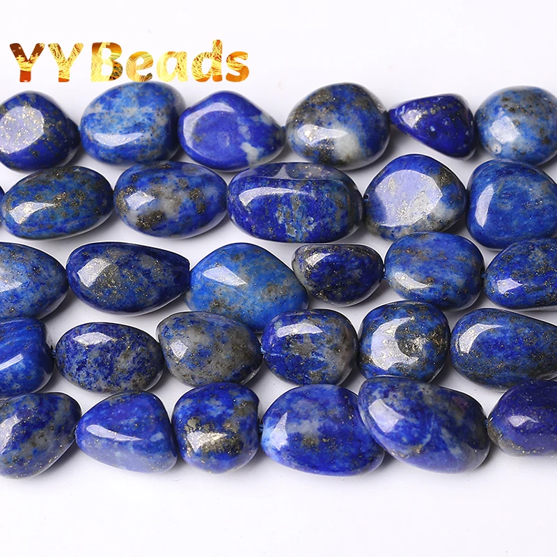 8x10mm Natural Irregular Lapis Lazuli Stone Beads Loose Charm Beads For Jewelry Making Necklaces Bracelets For Women Accessories