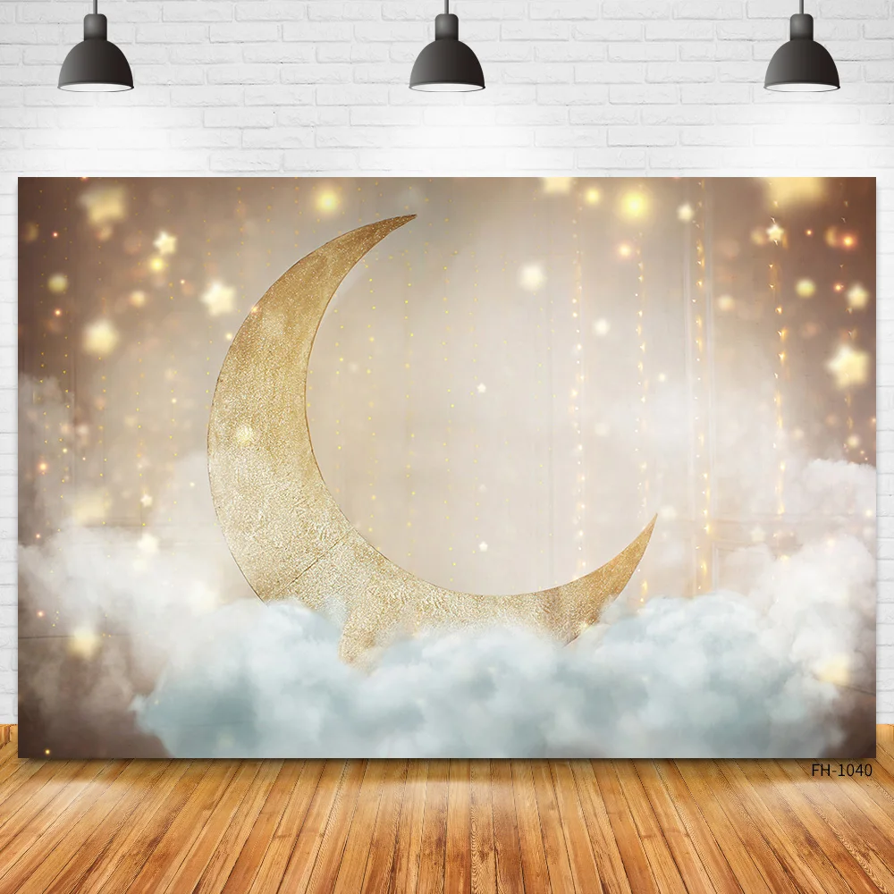 

Gold Glitter Indoor Photocall Banner Backdrop Newborn Baby Shower Boy Girl Kid Birthday Party Photography Backgrounds Photophone