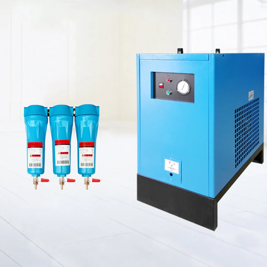 

DH-10AC Refrigerating Dryer Air Compressor Refrigerated Freeze Dryer For 7.5Kw Rotary Screw Air Compressor Air System 1.5m3 220V