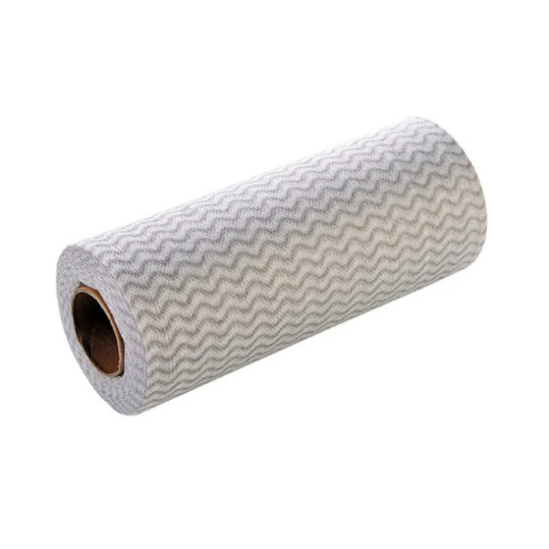 1/2 Roll  Eco-Friendly Disposable Cleaning wash cloth Non Woven Duster Cloth Dish Cloth Break Point No Oil Rag kitchen