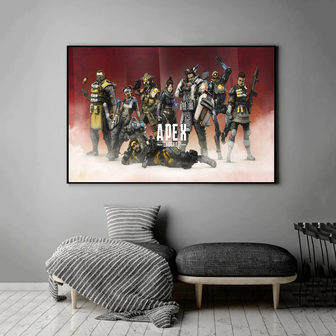 Apex Legends Game Posters, FPS Strategy Games, First-person Video Game Posters, Home Mural Decoration, No Frame