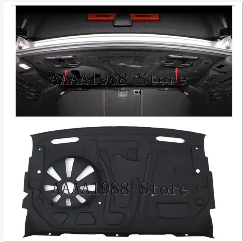 for Audi A4 B9 2017-2020 Auto Car Trunk Firewall Mat Pad Cover Deadener Interior Heat Sound Noise Insulation Cotton