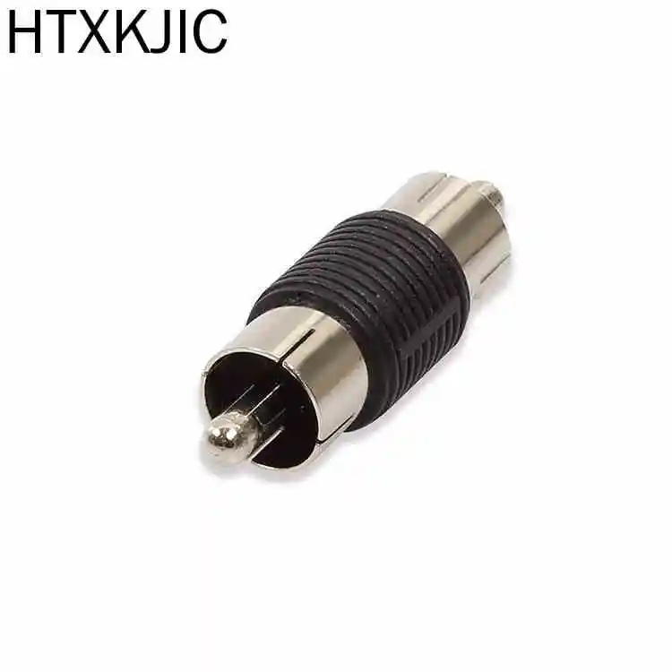 AV RCA female to female male to male Splitter advio converter audio and video pass-through plug