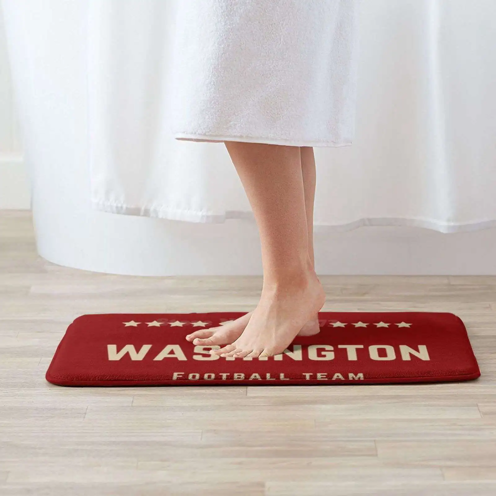 Football Team Red Skin Champions Soft Cushion Home Carpet Door Mat Car Rug Sell The Team Sports Peterson American Football