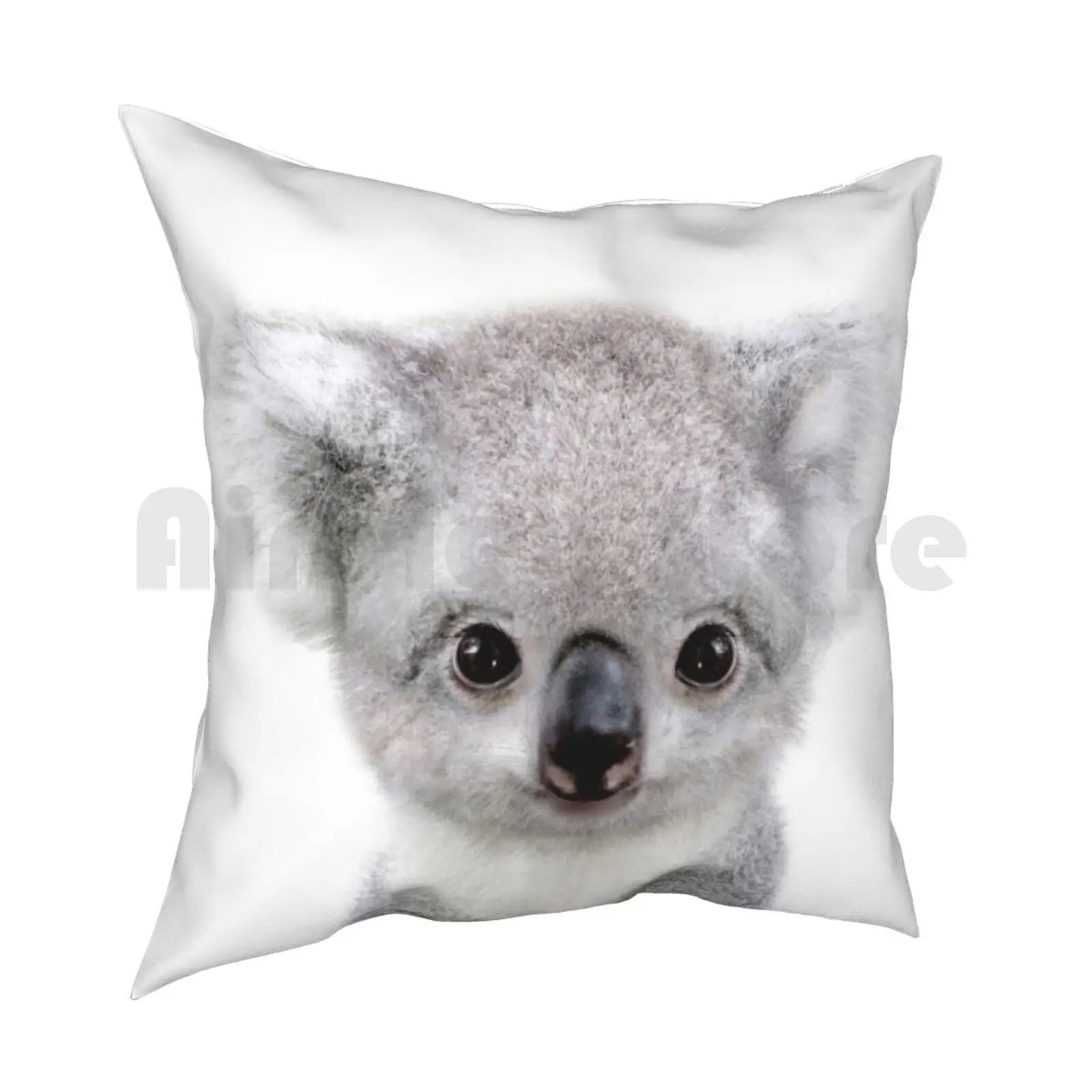 Koala Pillow Case Printed Home Soft Throw Pillow Koala Australia Animal Cute Kids Nursery Nursery Baby Baby