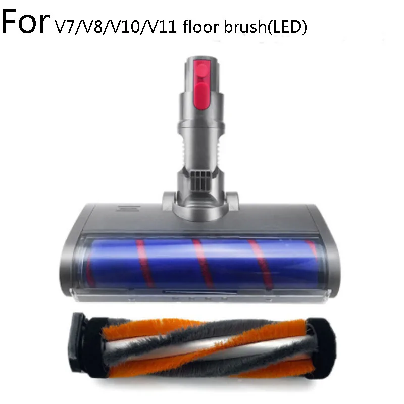 

For Dyson v6 v7 v8 v10 v11 Hand-held Vacuum Cleaner Spare Parts Roller Carpet LED Electric Brush Home Replacement Accessories