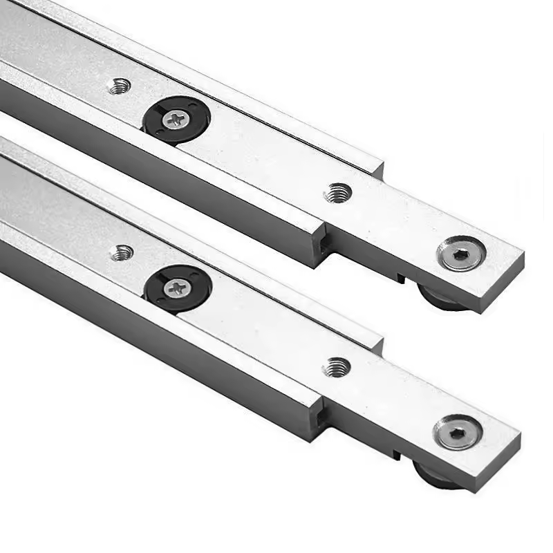 Herramientas de carpintería T-tracks, modelo Slot Miter Track/Miter Bar Slider, de aleación de aluminio, sierra de mesa, manómetro, barra bricolaje