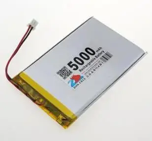 3.7v 606090   Batería de polímero de litio de 5000mAh, batería recargable li-po, batería de máquina de aprendizaje