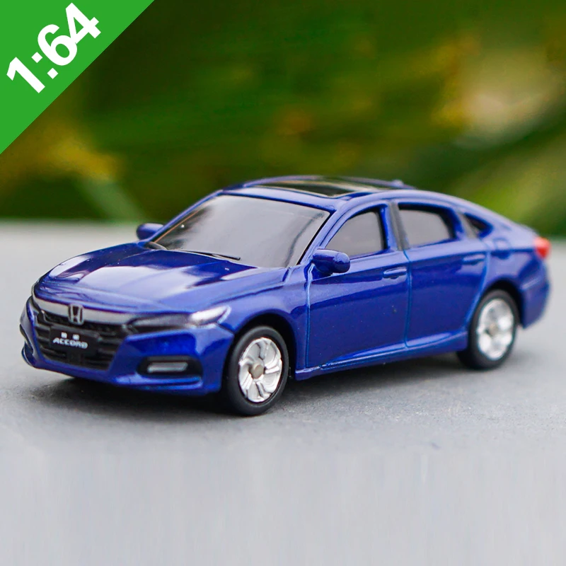 1:64 HONDA FIT ACCORD Alloy Car Static Metal Model Vehicles For Collectibles Gift