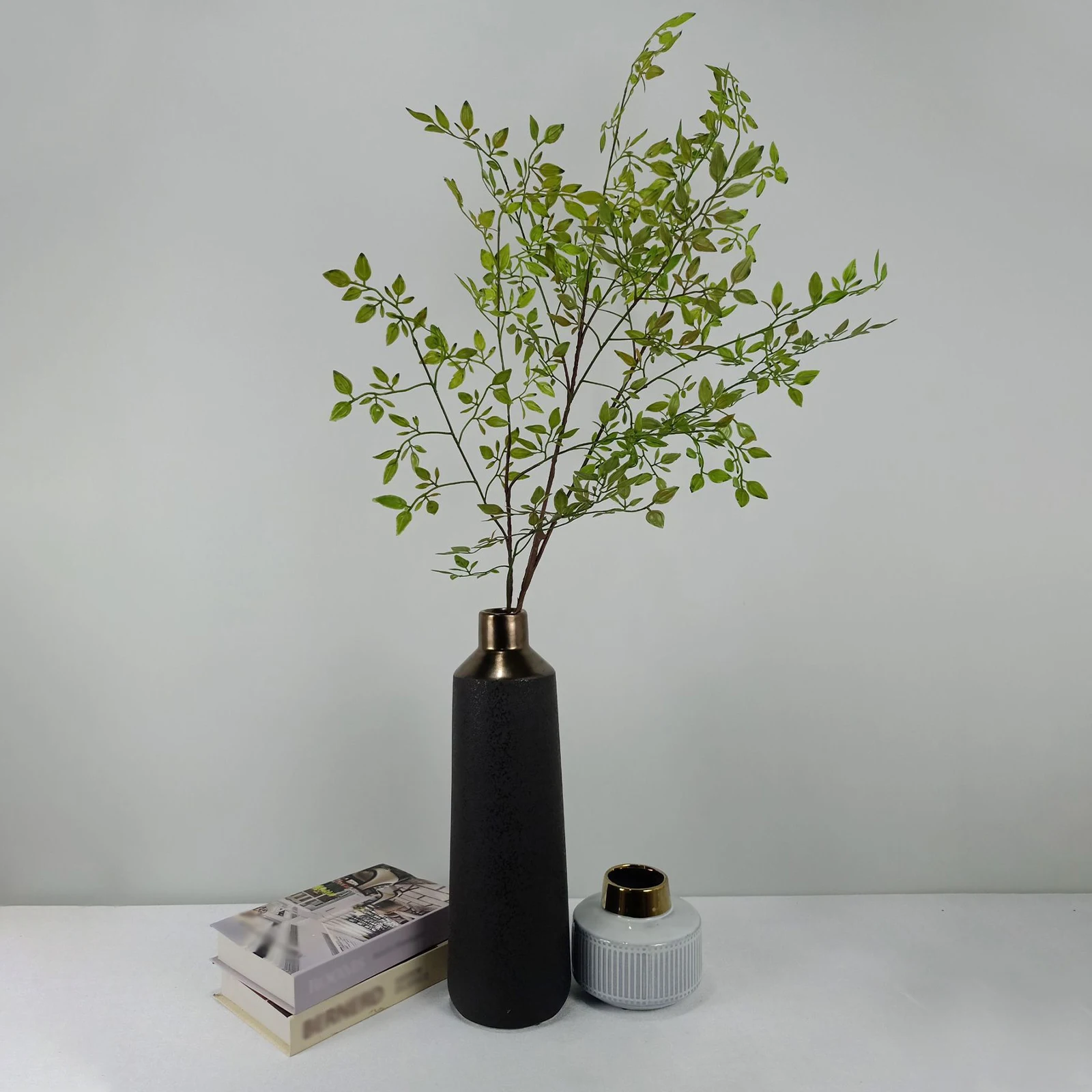 Artificial Plant Single Nantian Bamboo Branch Restaurant Vase Flower Arrangement Wedding Home Decoration