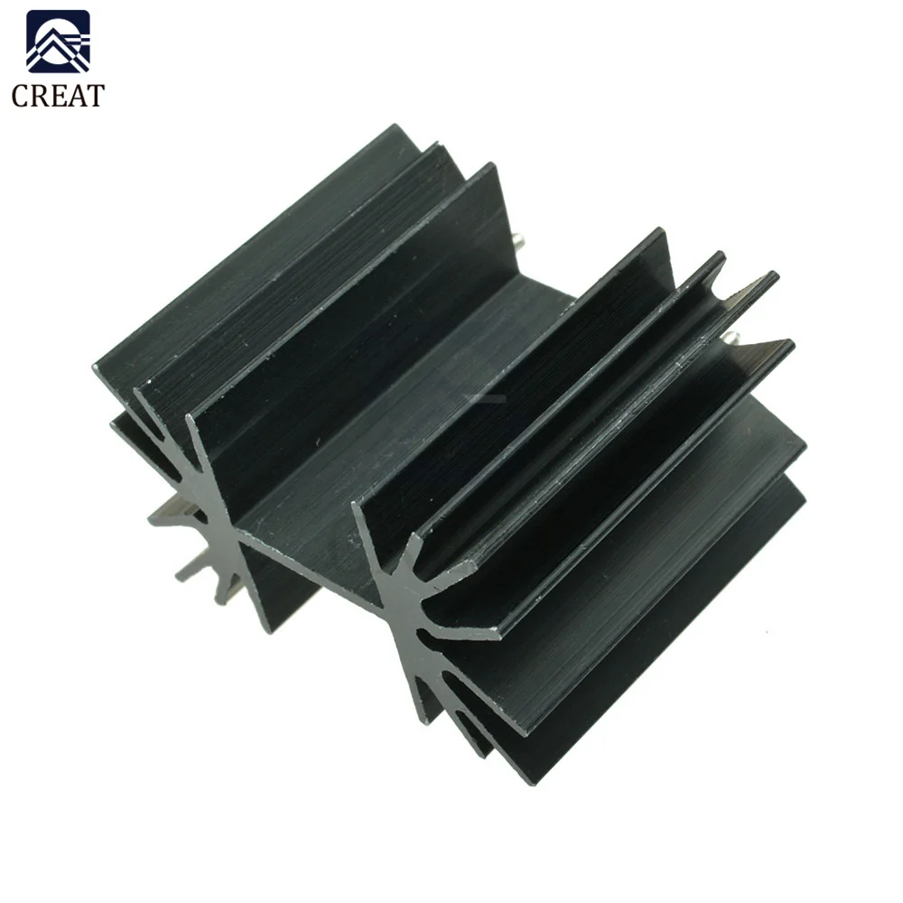 35x42x25.4mm IC Aluminum Heat Sink Cooling Fin For Module Mosfet Transistors