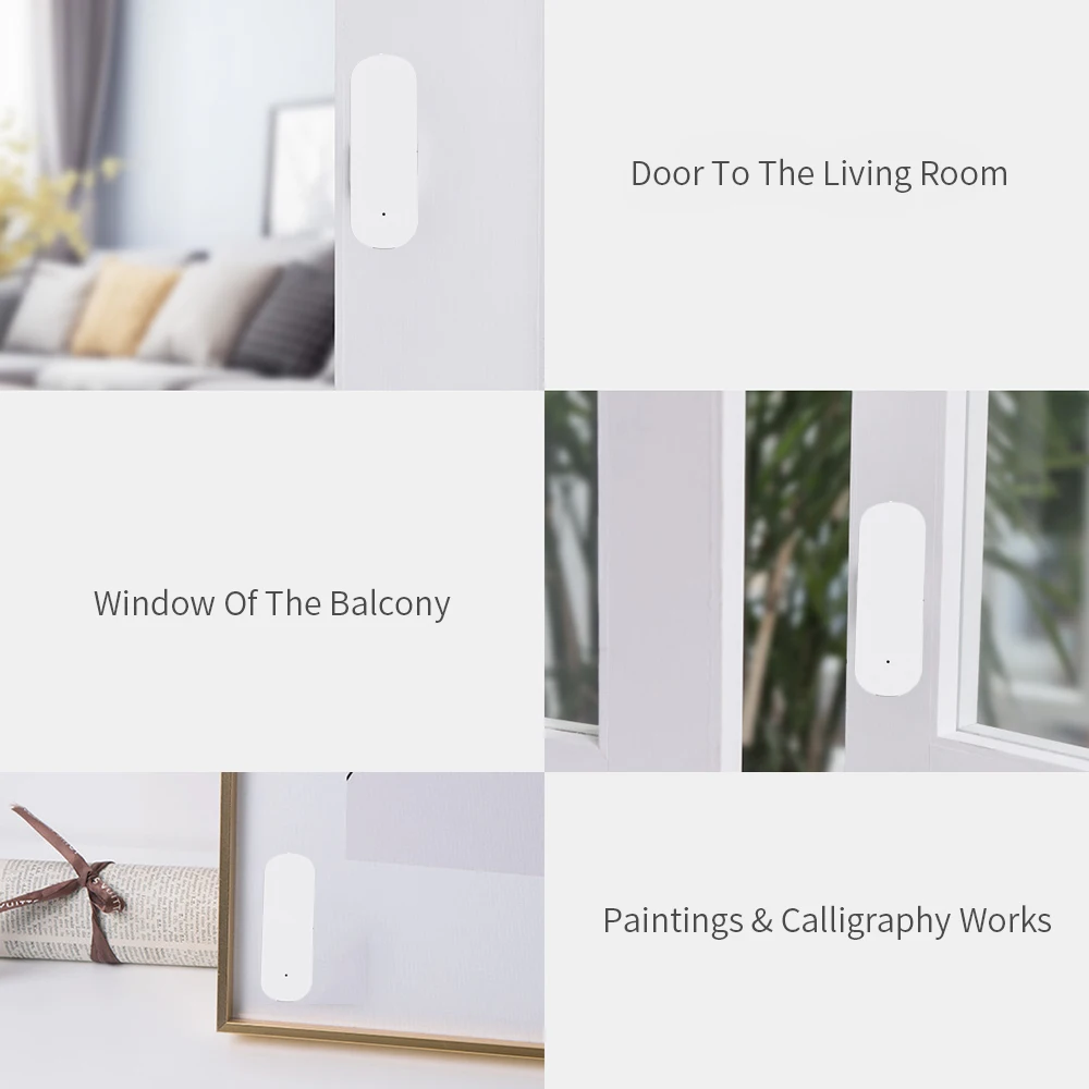 Tuya Zigbee Kleine Smart Trillingen Sensor Motion Trillingen Sensor Detectie Alarm Monitor Smart Home Verbinding Tuya Gateway Gebruik