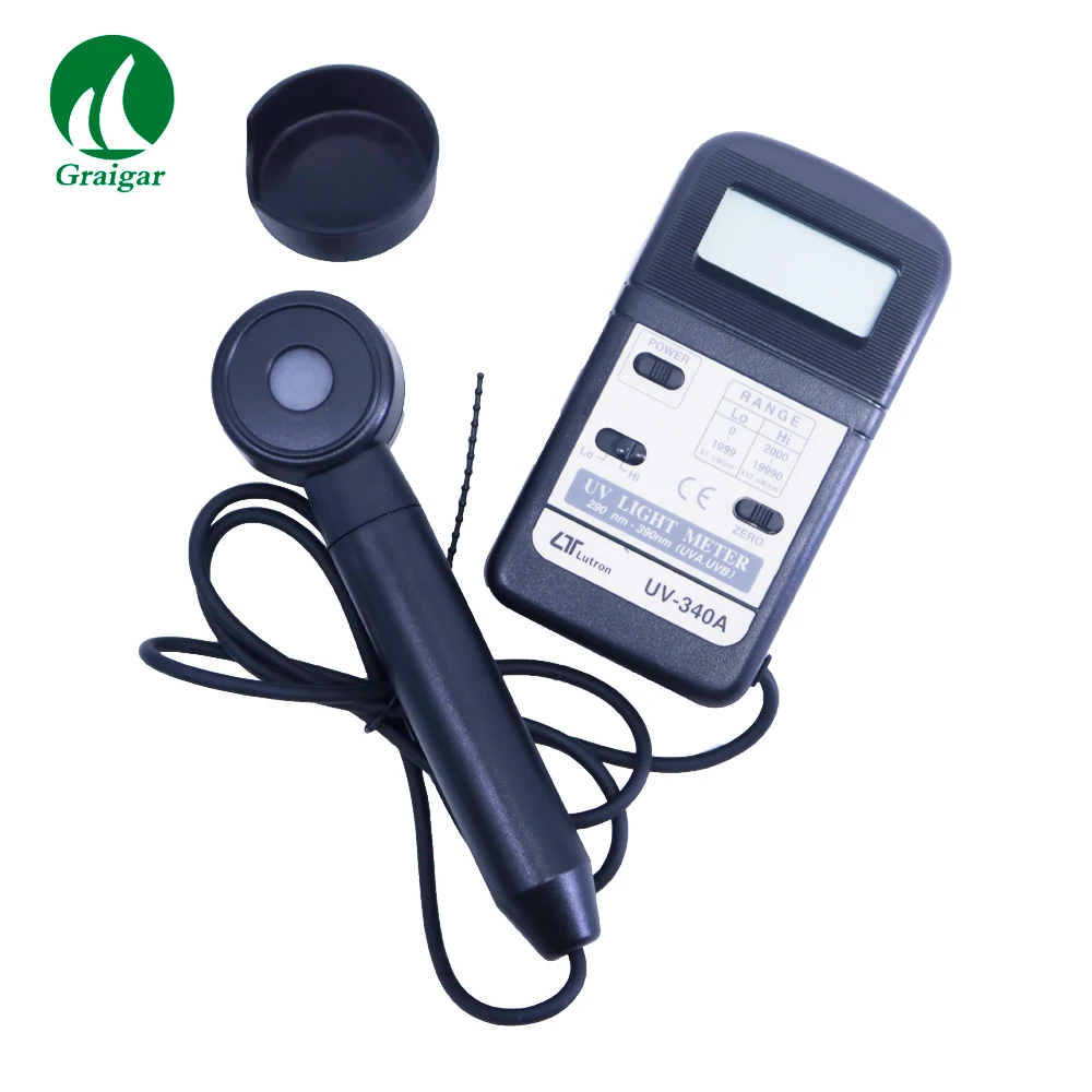 

Lutron UV-340A UV Light Meter UVA&UVB Ultra-violet Irradiation Measurement