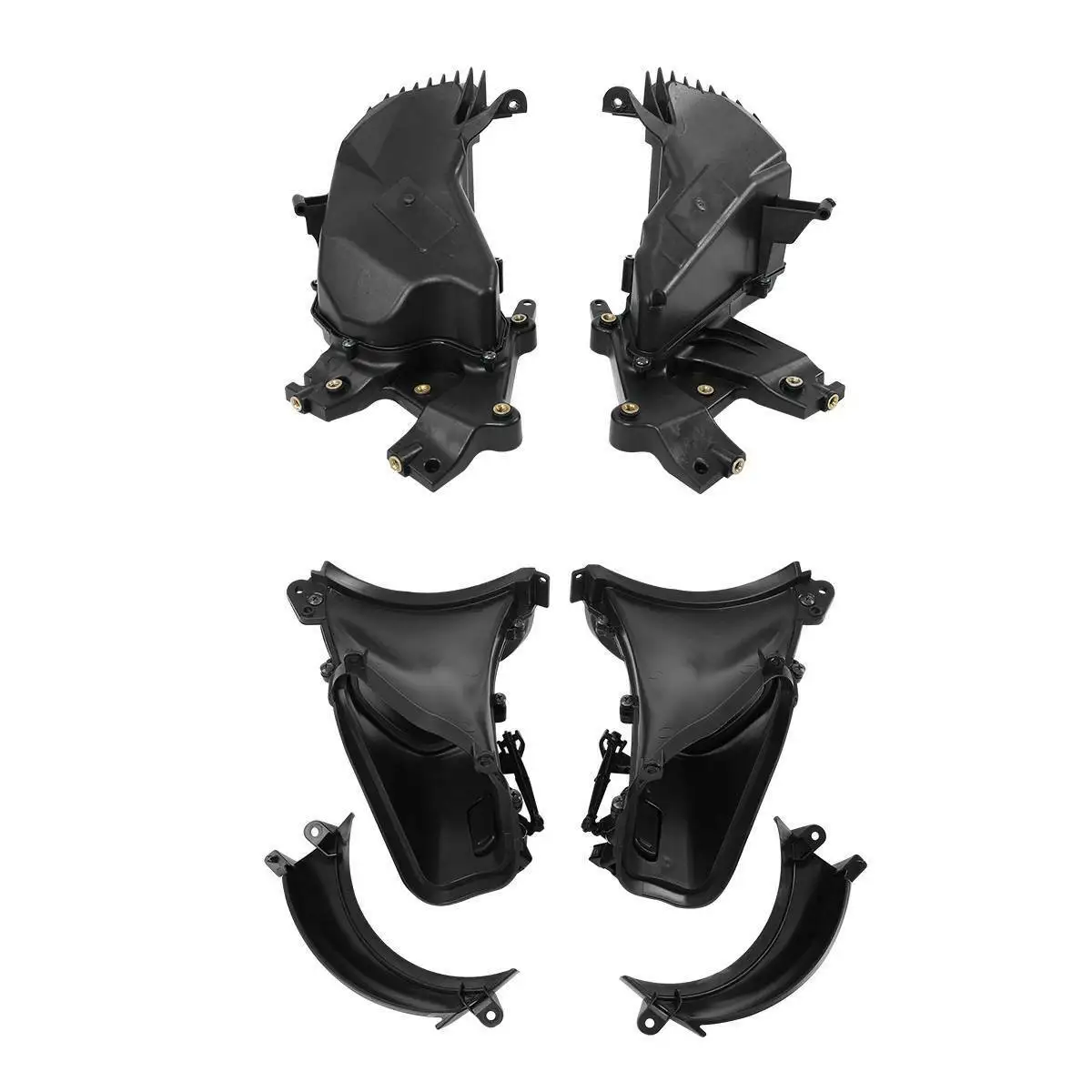 Motorrad Front Outer Innen Verkleidung Lautsprecher Handschuhfach Luftkanal Für Harley Road Glide 2015-2024